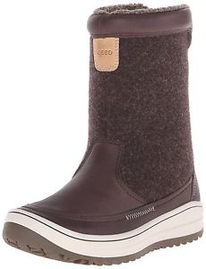 ECCO Women's Trace Zip Snow Boot Coffee 10-10.5 B(M) US FREE SHIPPING