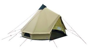 Robens Tente Klondike Tipi 6 Personnes Moustiquaire Porte De Groupe Famille