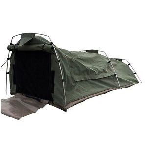 Outhaus Grand Solo 2 Aussie Style Canvas Swag Green