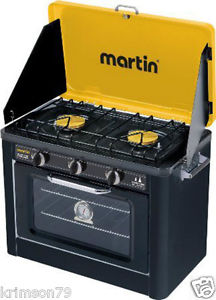 CAMPRO by MARTIN Portable Propane Camping Stove and Oven Combo 14,600 BTU
