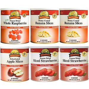 Augason Farms Fruit Pack 10 Cans