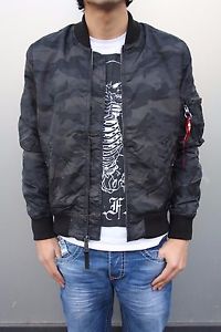 Alpha Industries MA-1 TT uomo 191103 /125 neu black camo 2016 S, M e L