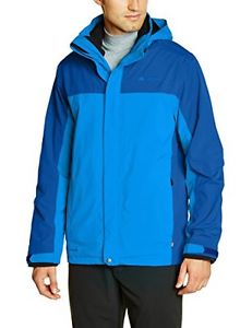 Blu (Hydro Blue/Royal) (TG. XXXL) Vaude, Giacca doppio strato Uomo Kintail 3 In