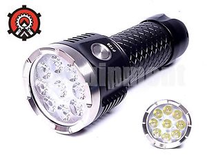 Mecarmy PT26 9x Cree XP-G2 USB Rechargeable Power Bank LED Flashlight