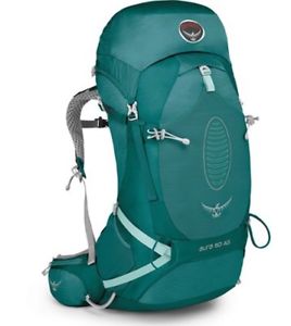 NWT Osprey Aura 50 AG Hiking Backpack Rainforest Green WXS NEW Ospray