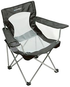 Lichfield Cool Foldable Camping Chair - Pewter. Delivery is Free