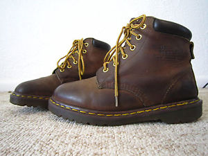 Rare! Vintage Leather DR MARTEN Made in England Boots! sz Mens 9 - 9.5 (Eur42)