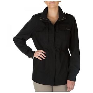 5.11 TACTICAL FRAUEN TACLITE M-65 JACKE - BLACK (019)
