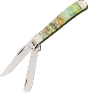 CA9207RB Fall Besteck Mini Trapper Rainbow Klappmesser Case Cutlery