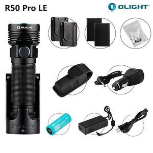 Olight R50 PRO LE Torcia Ricaricabile 3200 Lumens CREE XHP70 LED+ 26650 Batteria