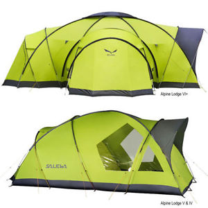 Salewa Alpine Lodge IV V VI 4-6 Persone Gruppo Tende Tende Familiari Tenda NEU