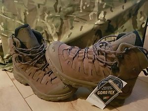 Salomon Quest 4D GTX Forces Burro Brown GORE-TEX® Military Boots Polizei Schuhe