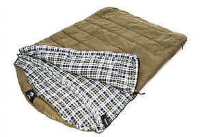 Grizzly 2-person +0-degree Ripstop Sleeping Bag