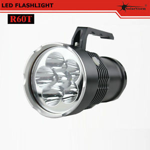 Solarstorm R60T 6x XM-L2 U2 4500LM 5Modes Handy LED Flashlight