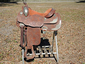 Billy Cook western show saddle
