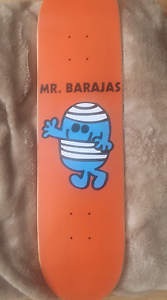 1994 Armando Barajas ULTRA RARE Mr. Bump Skateboard