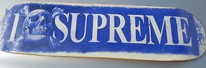 SUPREME BOX LOGO SKATEBOARD Deck I LOVE SUPREME ANDREI MOLODKIN NEW SEALED 2004