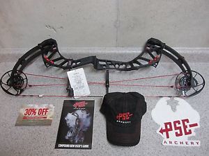 NEW 2017 PSE EVOLVE 31 COMPOUND BOW, 60-70#,RH,BLACK CAMO W/ FULL PSE WARRANTY