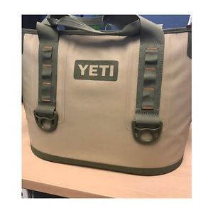 BRAND NEW YETI Hopper 20 Soft Side Cooler Field Tan/Blaze Orange FAST FREE SHIP!