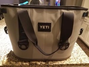 Brand New 100% Authentic Yeti Hopper 20 Soft Side Cooler Fog Gray/Tahoe Blue