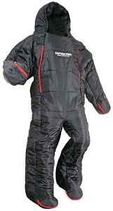 Captain stag sleeping bag washable human type black red UB-11 Outdoor Camping