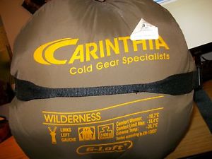 Carinthia Sleeping bag Wilderness olive 4/5 season  Model 2015