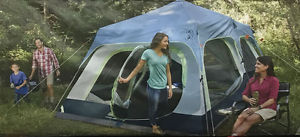 NEW Coleman Large 10 Person Instant Setup Family Cabin Tent Dome Camp/Camping