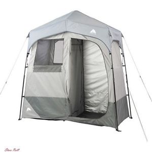 Shower Tent Camping Portable Privacy Shelter 2 Room Outdoor Utility Cabana New