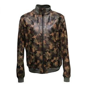 Giacca Di Pelle - Giacca In Pelle Uomo Vera Pelle Nappa Di Agnello Pelle
