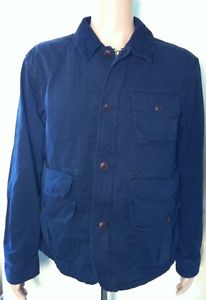 nuovo con etichetta da uomo Ralph Lauren Mohawk Giacca A Vento Blu Scuro L