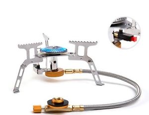 Portable Foldable Picnic Camping Hiking Mini Stainless Steel Gas Stove