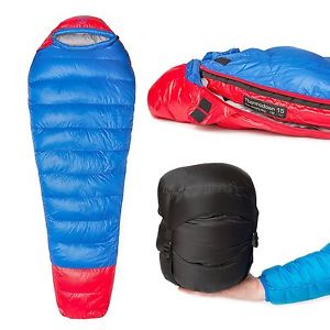 Ultralight 15 Degree Mummy Sleeping Bag Cold Weather 3 Season Bag Camping