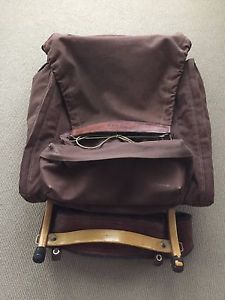 Segen Backpack Wooden Frame Canvas 1980's Vintage
