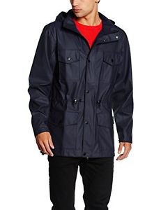 Blu (TG. X-Large) Rains Waterproof 4 Pocket-impermeable Uomo    blu X-Large