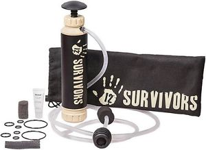 12 Survivors TWS76003 Hand Pump Water Purifier
