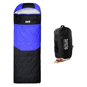 Datechip Sleeping Bag Duck Down Envelope Cold Weather Bag with Compression Bag O