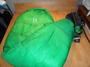 HAGLOFS -4 F ZENSOR POLY FILL WINTER SLEEPING BAG 200 CM LN CONDITION RTL $415