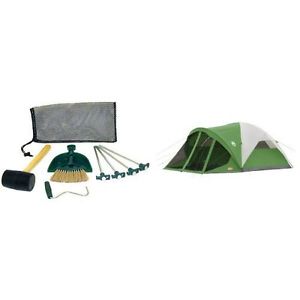 Tent Kit 6 Person Tent Plus Kit 4 Window Ventilation Screen Porch Camping New