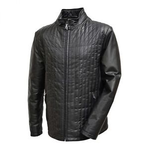 Giacca di pelle - MURAT Uomo Giacca In Vera Pelle nero