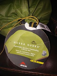 MSR Hubba Hubba 2- Person Tent, with Tent stakes, Rainfly, Footprint included!!!