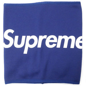 SUPREME 15 AW Fleece Neck Gaiter Neck Warmer NAVY -