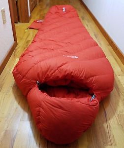 Montbell UltraLight DOWN Spirial Hugger #1, 15 degree Sleeping bag 2lbs Perfect!