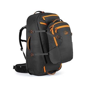 Lowe Alpine AT Voyager 70+15 anthracite/ tangerine | Reisrucksack mit Daypack