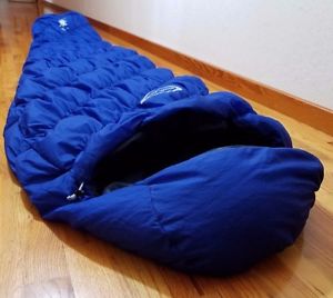 Montbell Ultra light  Down Spiral Hugger #5 Sleeping bag, 459g, 40F, Excellent!