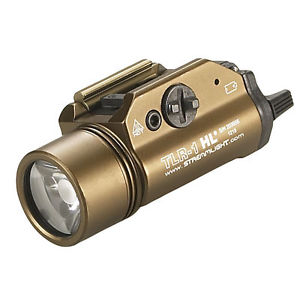Streamlight Shooting Attachments Lights 69267 TLR-1 HL Weaponlight FDE Brown