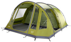 Vango Iris 600 Family Tent, Herbal Green, Ex-Display Model (RC/H01BL)