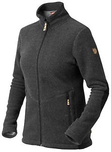 Fjällräven Alice Fleece 90643 dark grey Damen Active Wool Jacke Damenfleece