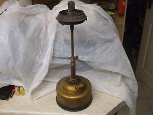 VINTAGE 18" PORK PIE TILLEY TABLE LAMP