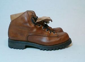 UNION Made Padded Leather Camping Hiking Outdoor Mountaineering Boots Men's 9 N