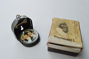 VINATAGE WWI GERMAN D.R.P. ARMY PATENT BEZARD COMPASS BUSSOLA mod. 1906 TOOL